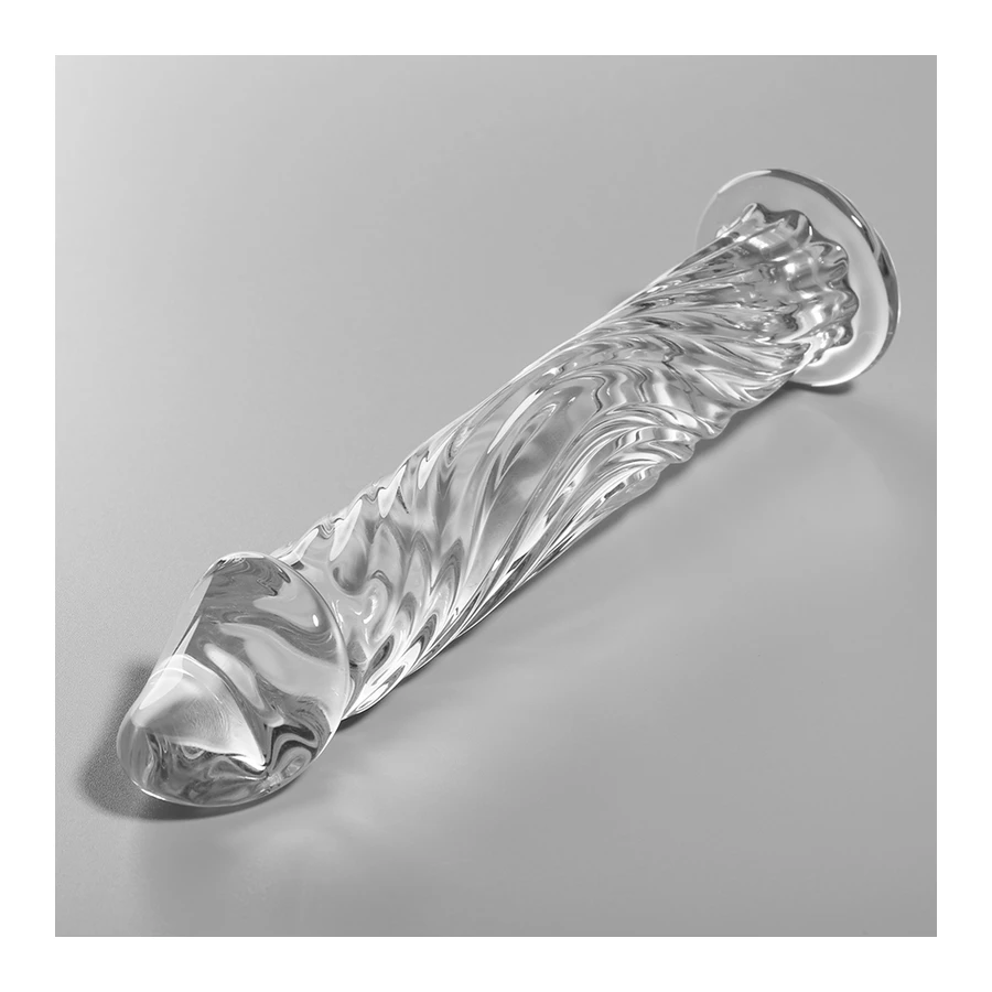 NEBULA SERIES BY IBIZA - MODELL 12 DILDO BOROSILIKATGLAS 17 X 3,5 CM ROSA